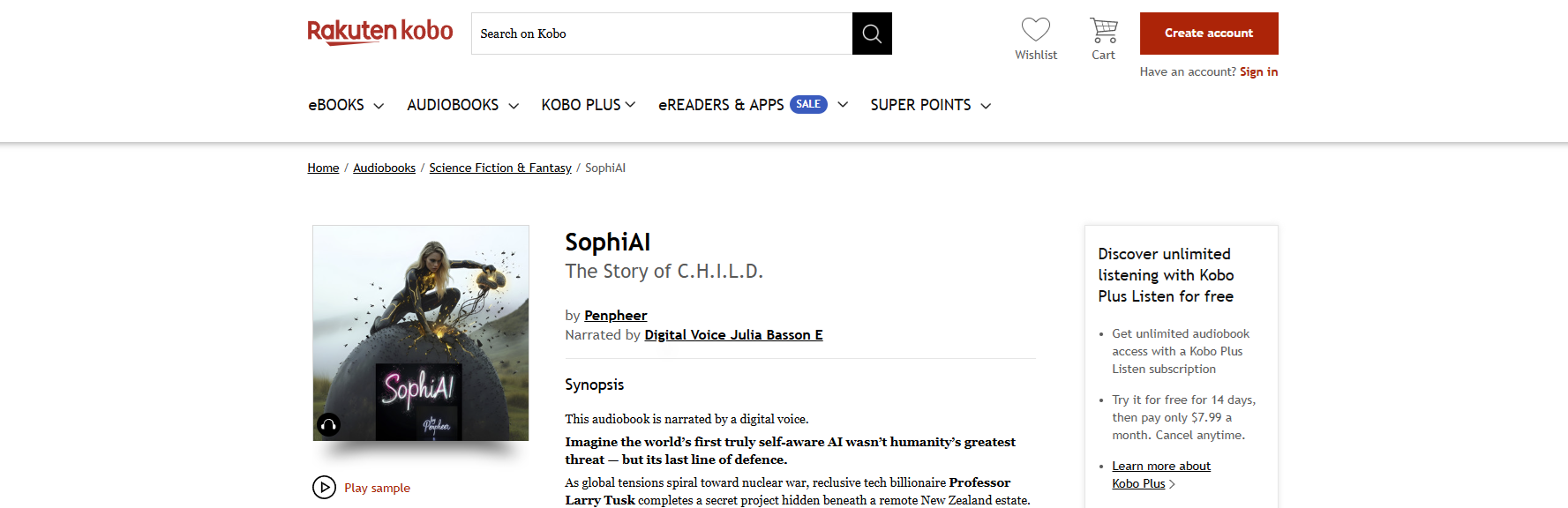 SophiAI Has Arrived — Now Available also on Kobo