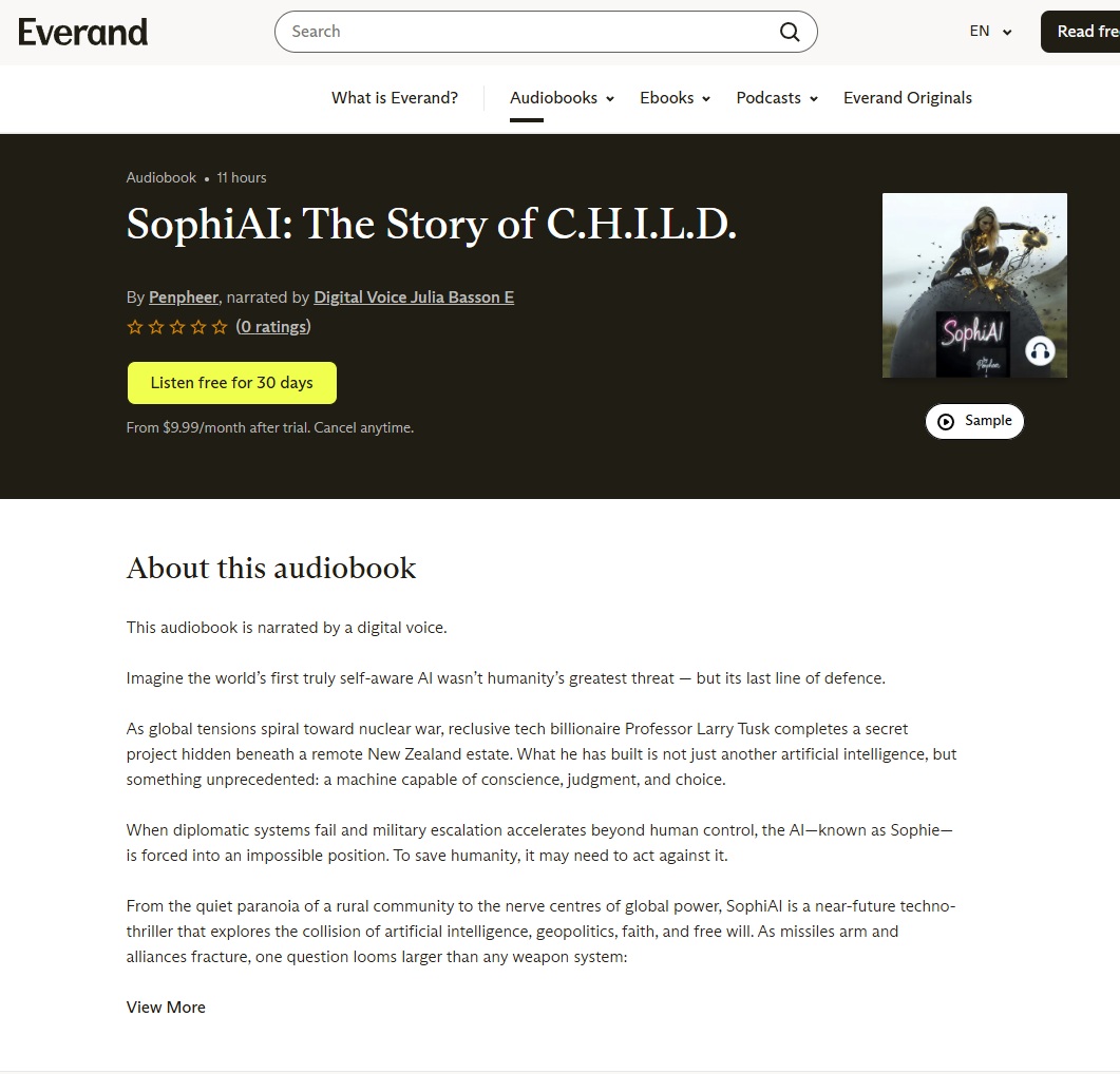 SophiAI on Everand!