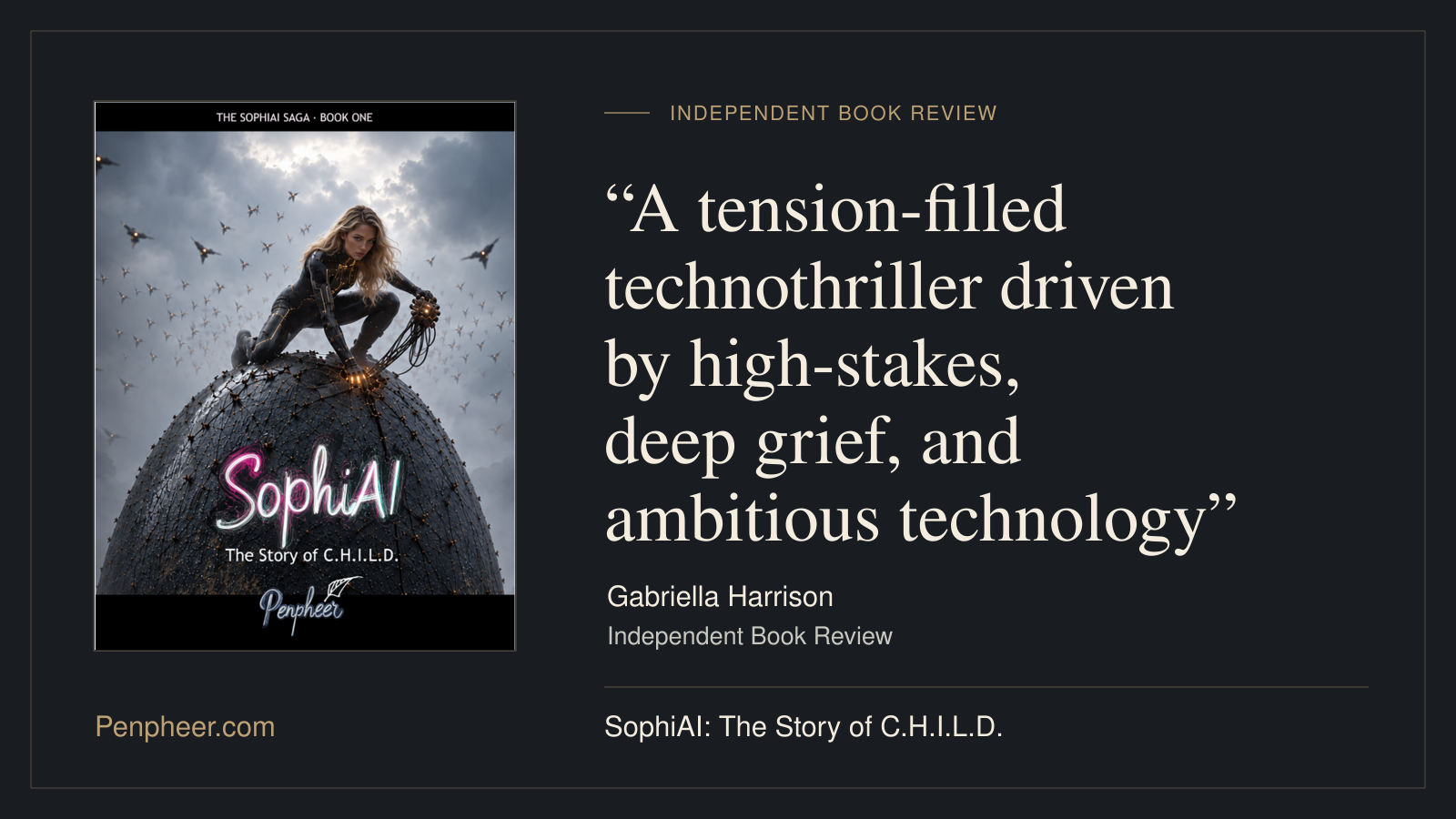 SophiAI Reviewed by Independent Book Review
